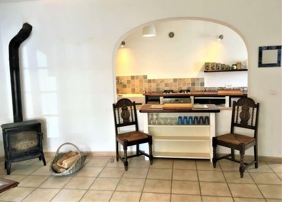 La Maison Vigne Vierge 拉格拉斯 外观 照片